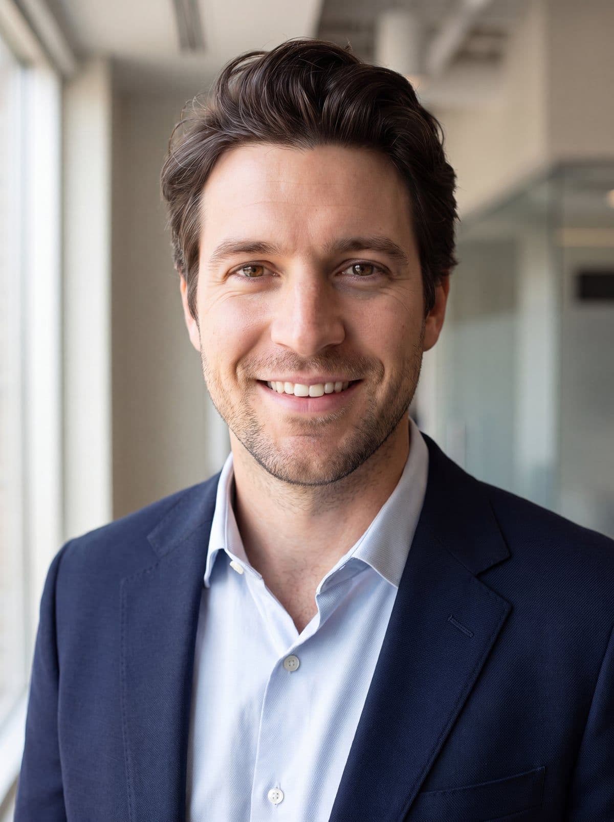 Professional headshot result for Marc
